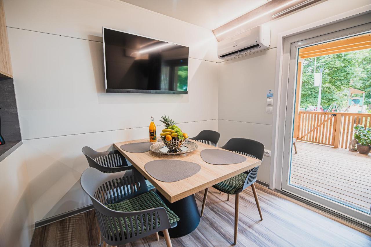 Premium Mobile Homes With Thermal Riviera Tickets Catez ob Savi Esterno foto