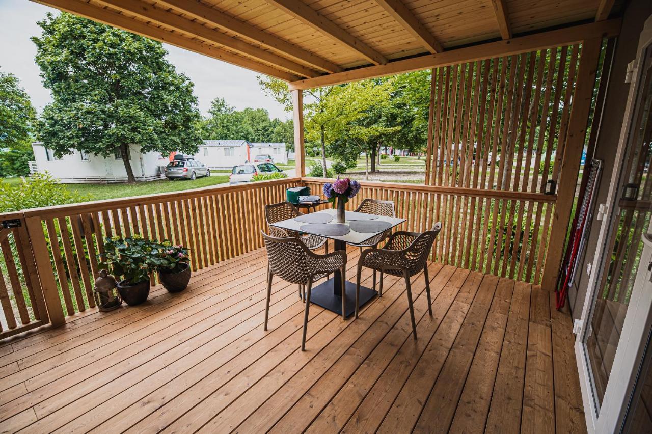 Premium Mobile Homes With Thermal Riviera Tickets Catez ob Savi Esterno foto