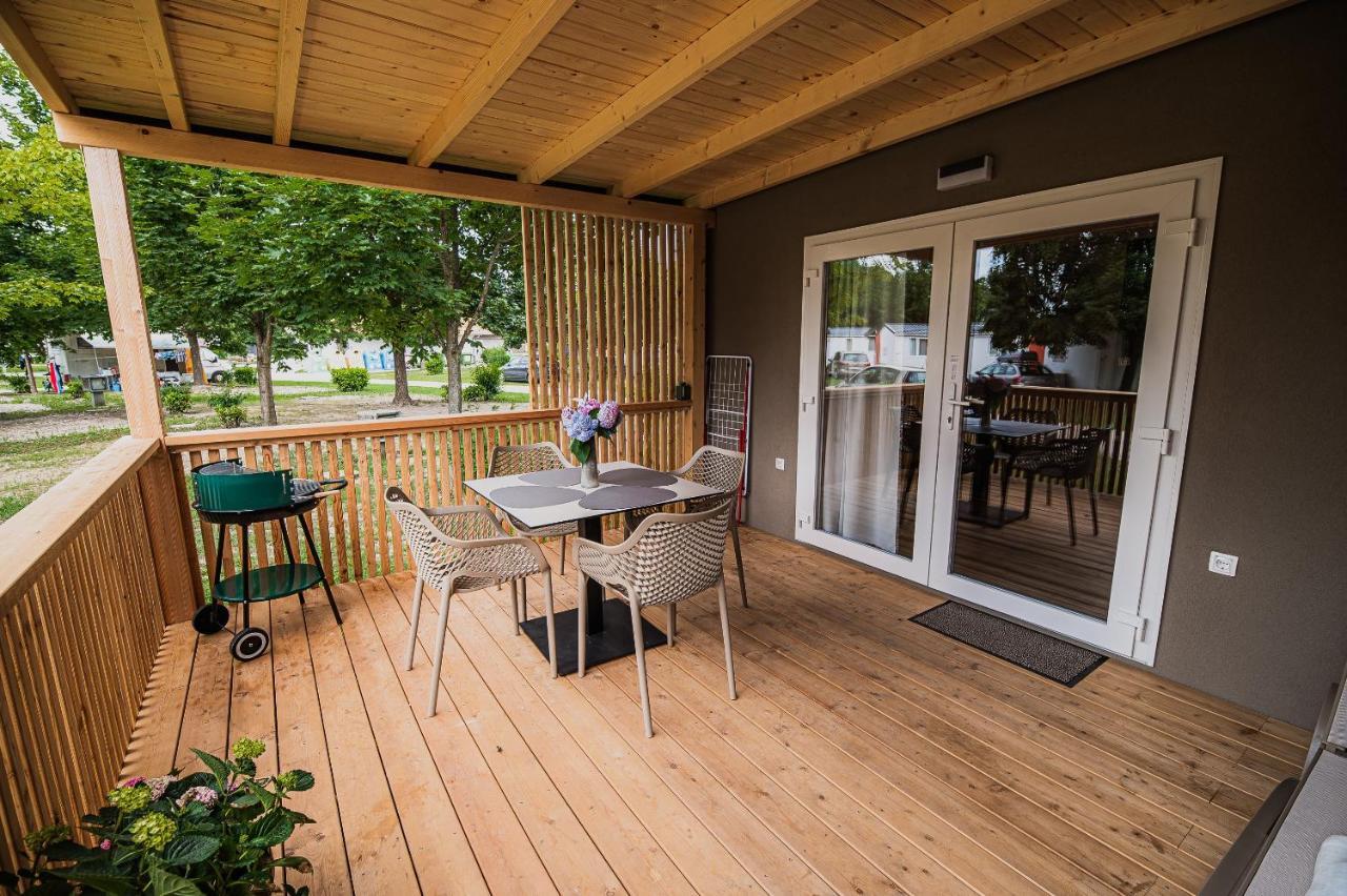 Premium Mobile Homes With Thermal Riviera Tickets Catez ob Savi Esterno foto