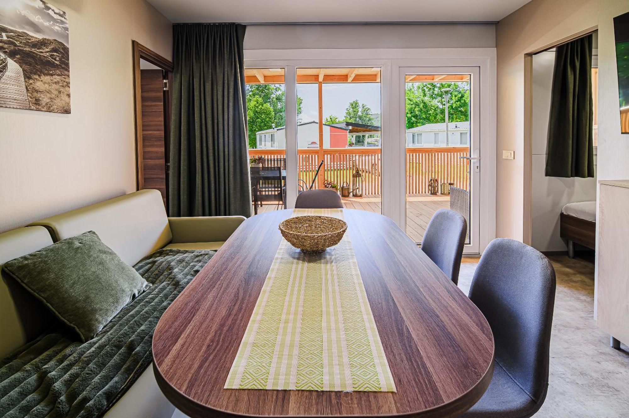 Premium Mobile Homes With Thermal Riviera Tickets Catez ob Savi Esterno foto