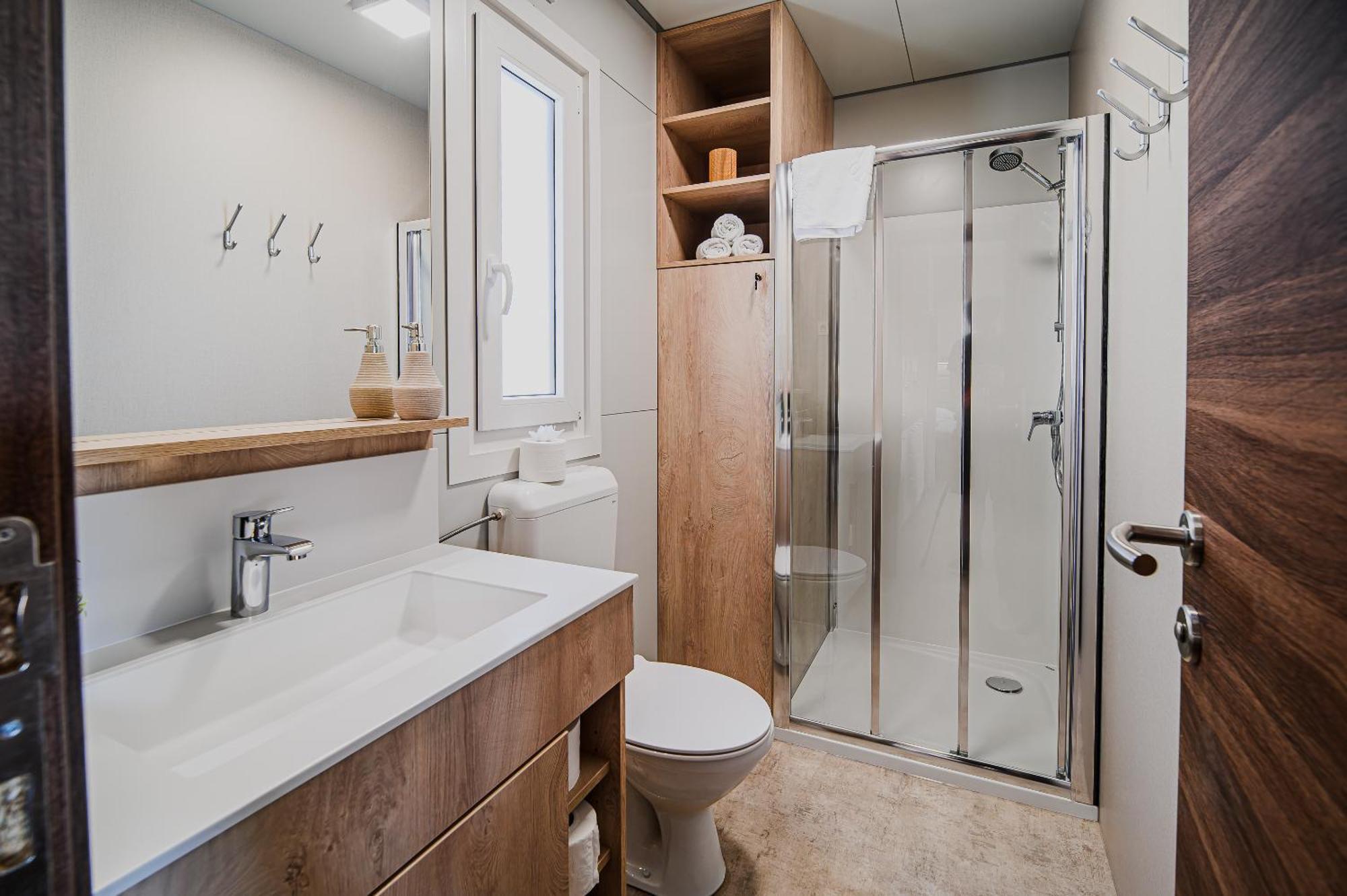 Premium Mobile Homes With Thermal Riviera Tickets Catez ob Savi Esterno foto