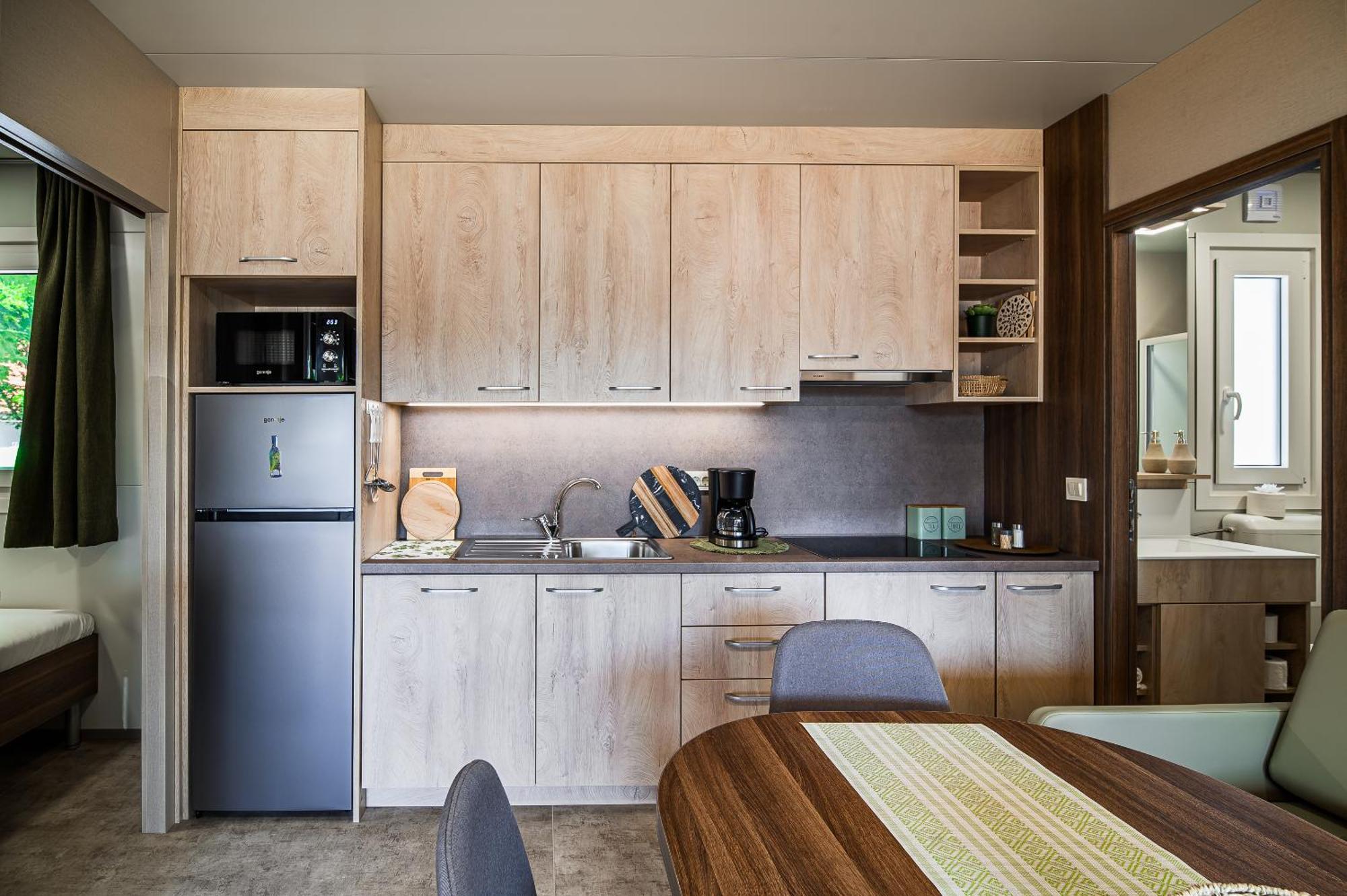 Premium Mobile Homes With Thermal Riviera Tickets Catez ob Savi Esterno foto