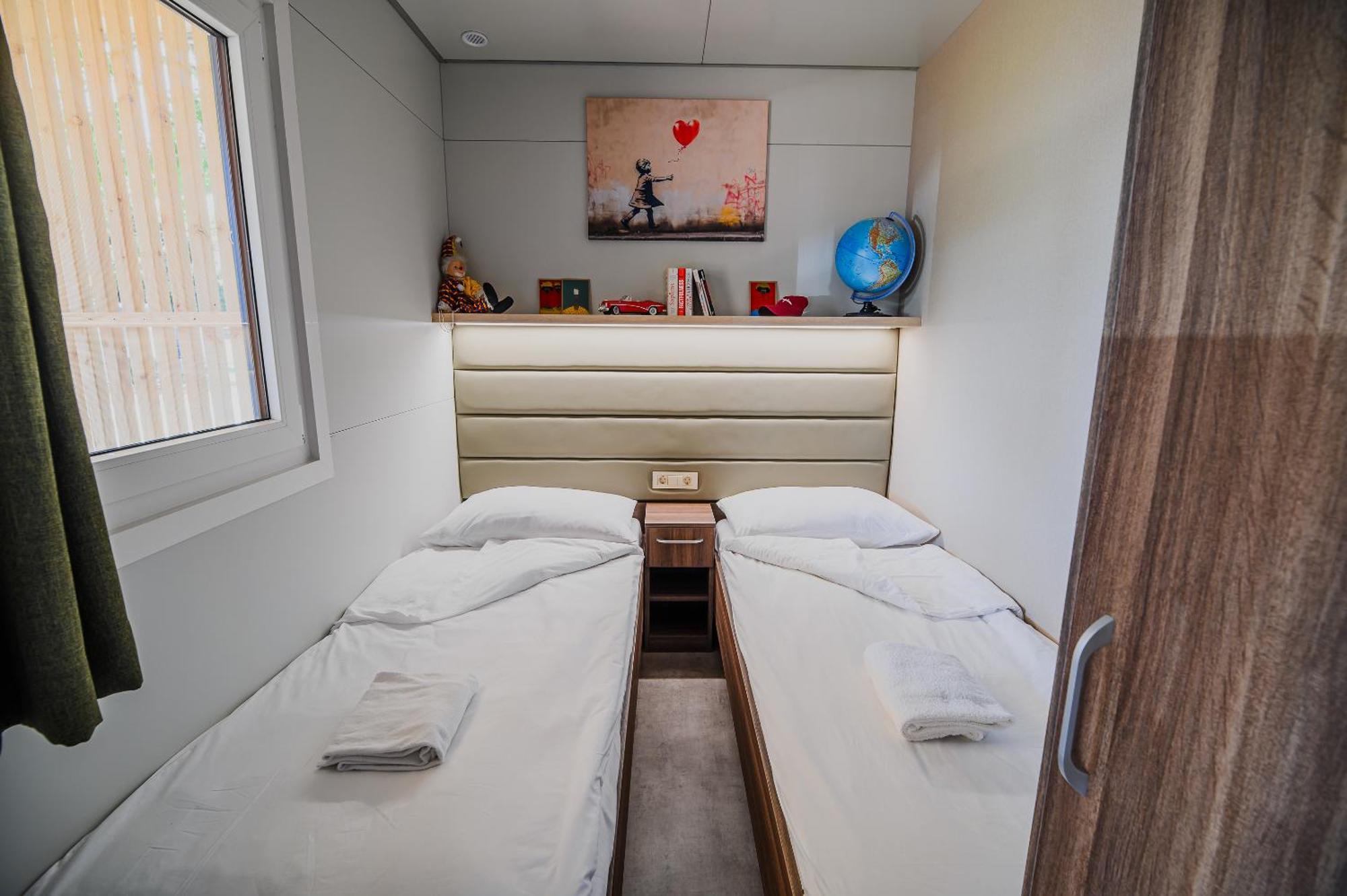 Premium Mobile Homes With Thermal Riviera Tickets Catez ob Savi Esterno foto