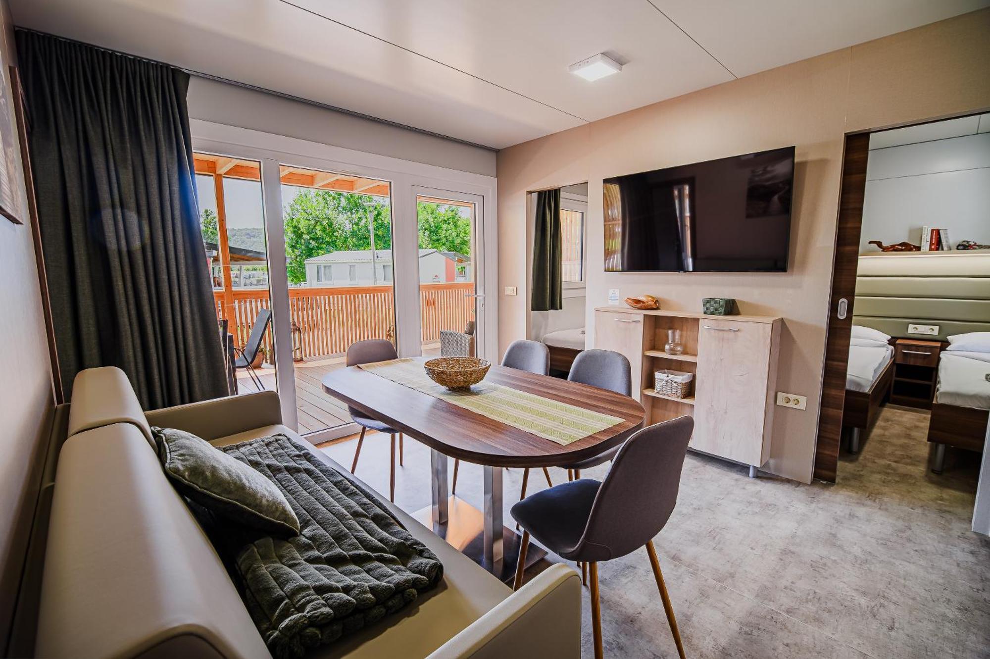 Premium Mobile Homes With Thermal Riviera Tickets Catez ob Savi Camera foto