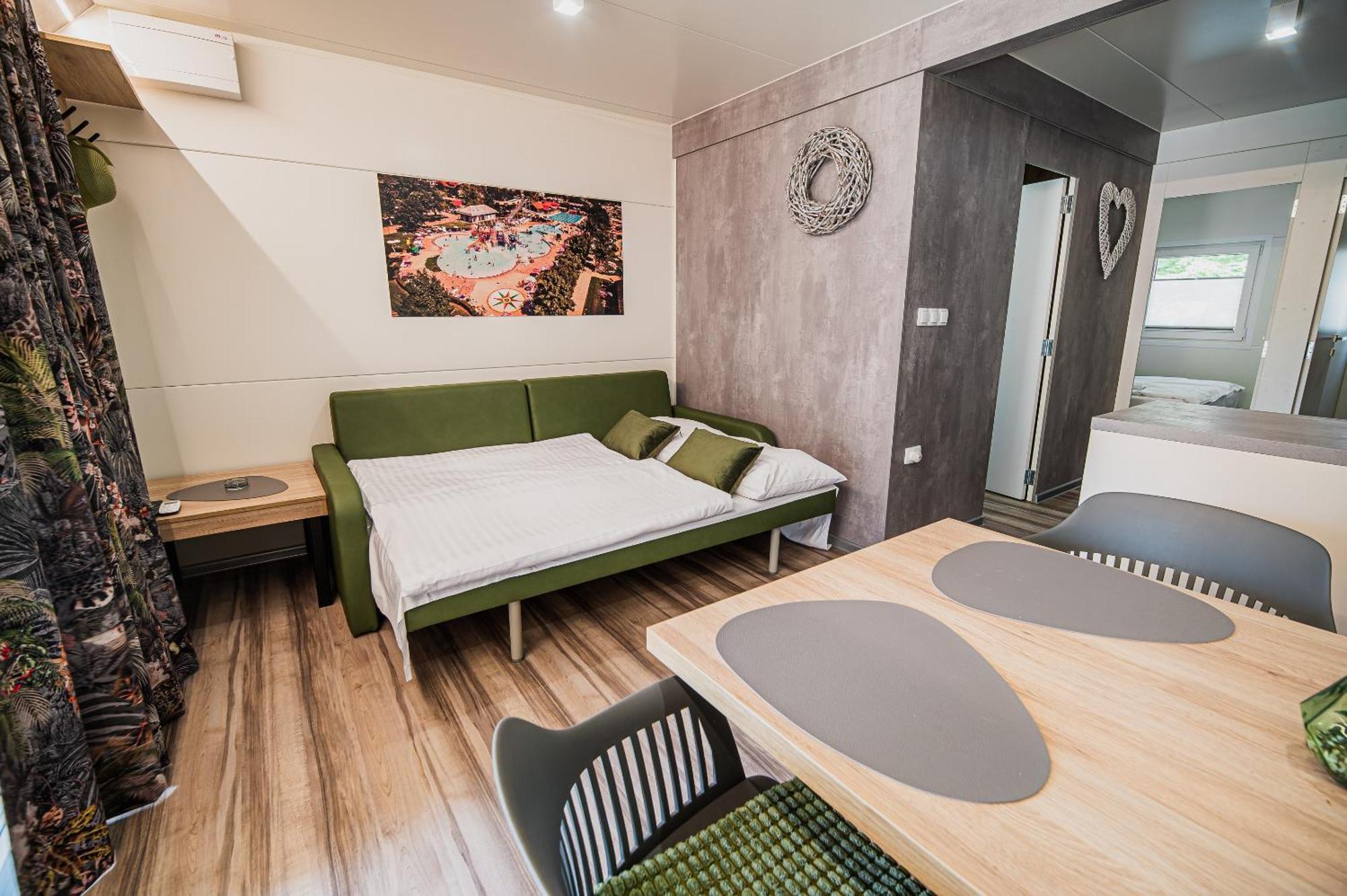 Premium Mobile Homes With Thermal Riviera Tickets Catez ob Savi Esterno foto